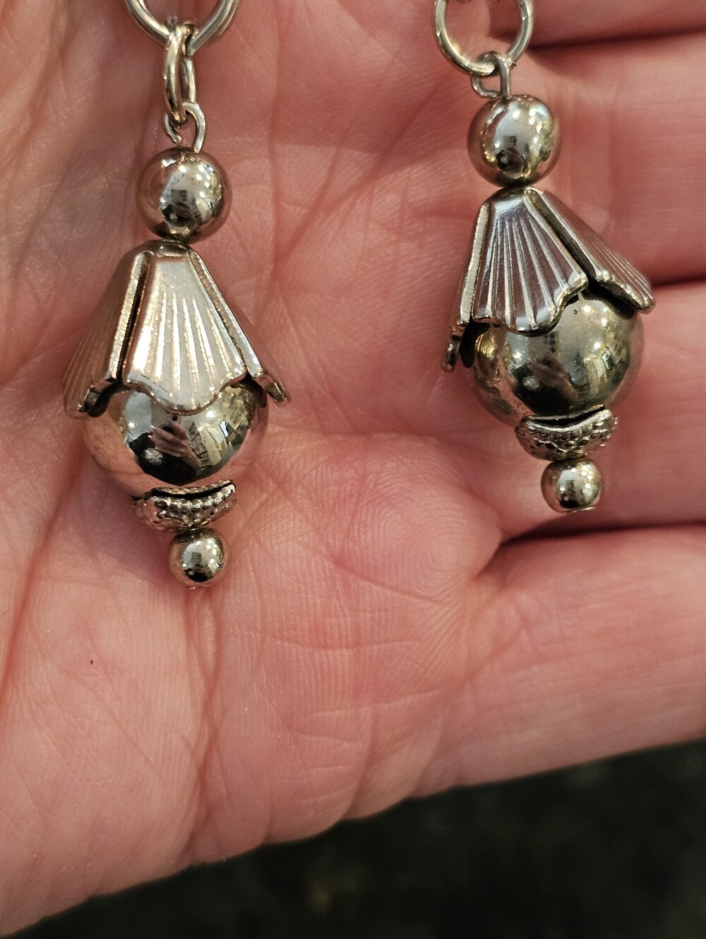 Vintage 1961 Monet "Bolero" Silvertone Lariat Necklace - Picture 5 of 9